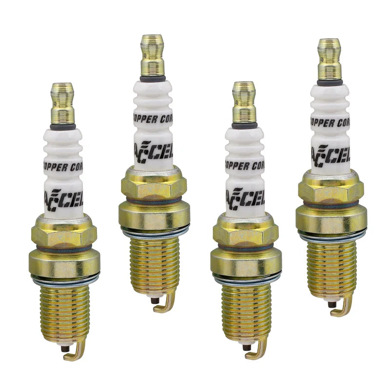 ACCEL 0786-4 - U-Groove Resistor Spark Plug