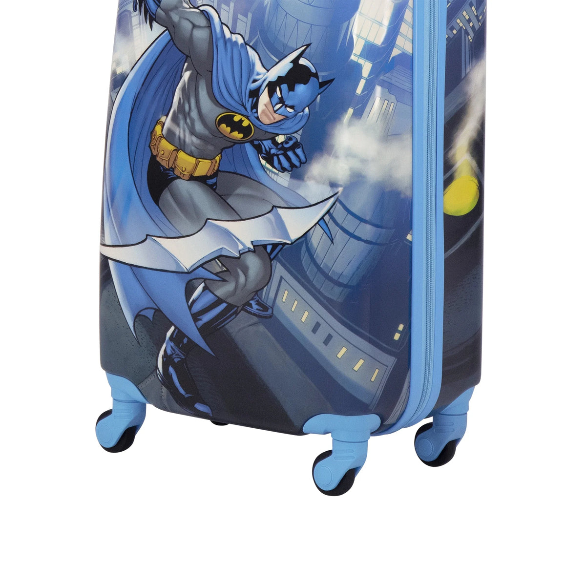 DC Comics Batman 21 in Kids Rolling Luggage, Hardshell Carry on Suitcase with Wheels, Blue - Product image 7