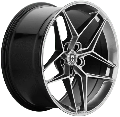 HRE FF11 2015+ Lamborghini Huracan (Staggered) 19"/20" Fitment - Liquid Metal