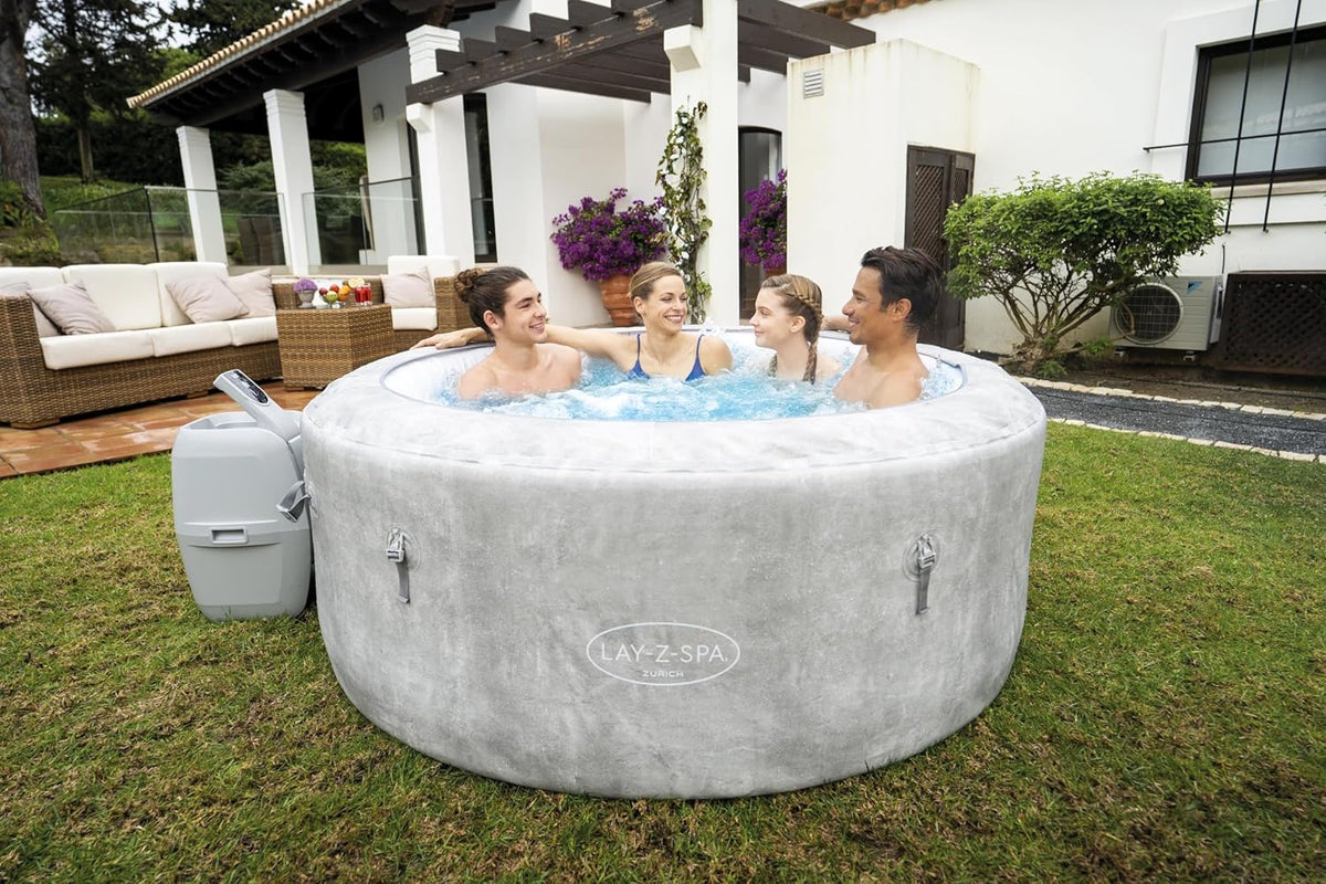 Lay-Z-Spa® Miami Airjet2 round inflatable spa - 4 people