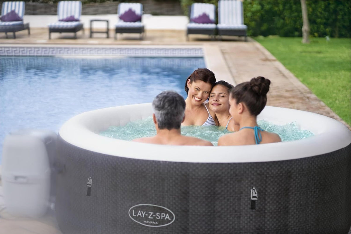 Lay-Z-Spa® Miami Airjet2 round inflatable spa - 4 people