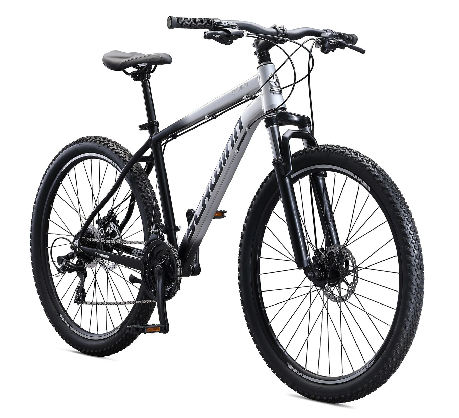 27.5 - In. AL Comp Men'S Mountain Bike, Grey, 21 Speeds - Product image 1