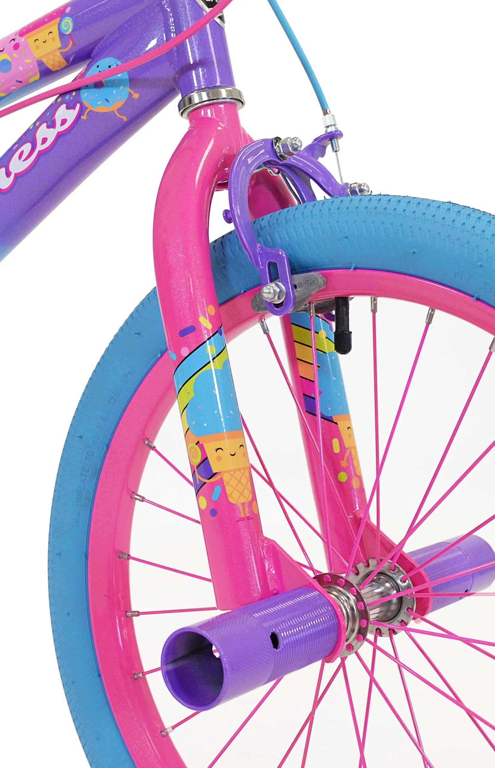 Kent Bicycles 18" Sweetness Girls Child Bike, Purple/Pink/Blue - Product image 3