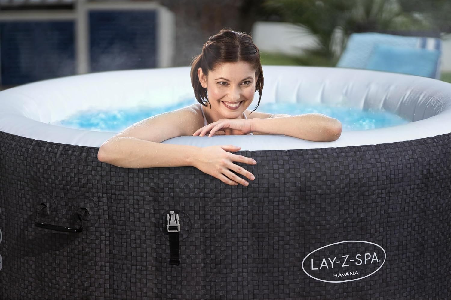 Lay-Z-Spa® Miami Airjet2 round inflatable spa - 4 people