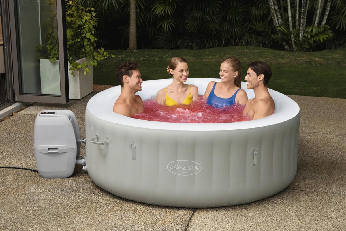 Lay-Z-Spa® Miami Airjet2 round inflatable spa - 4 people