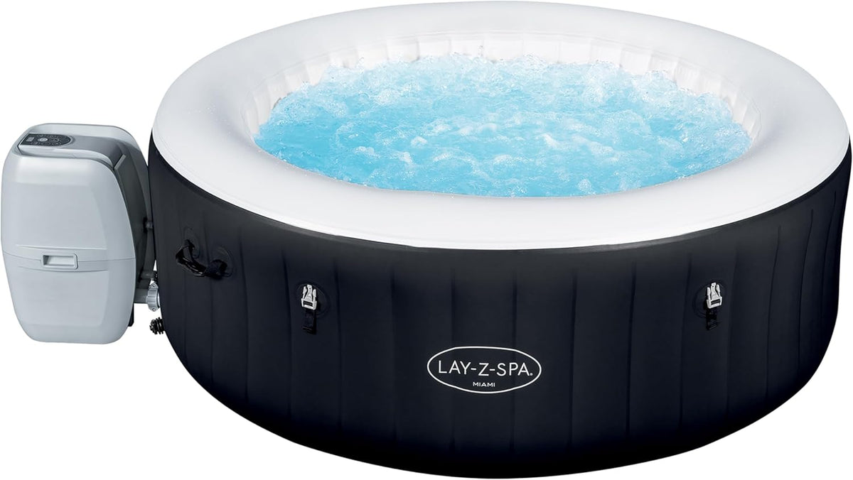 Lay-Z-Spa® Miami Airjet2 round inflatable spa - 4 people
