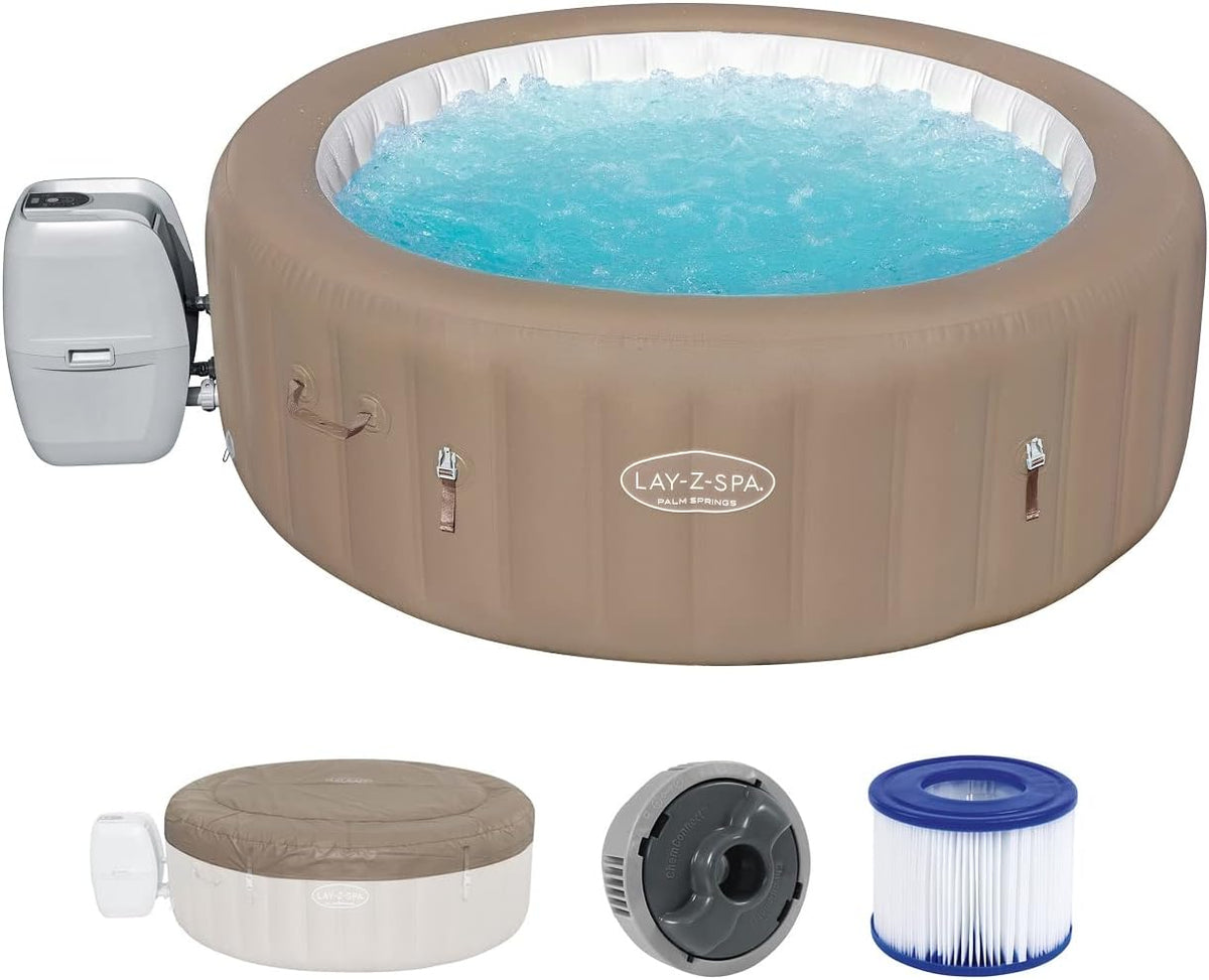 Lay-Z-Spa® Miami Airjet2 round inflatable spa - 4 people