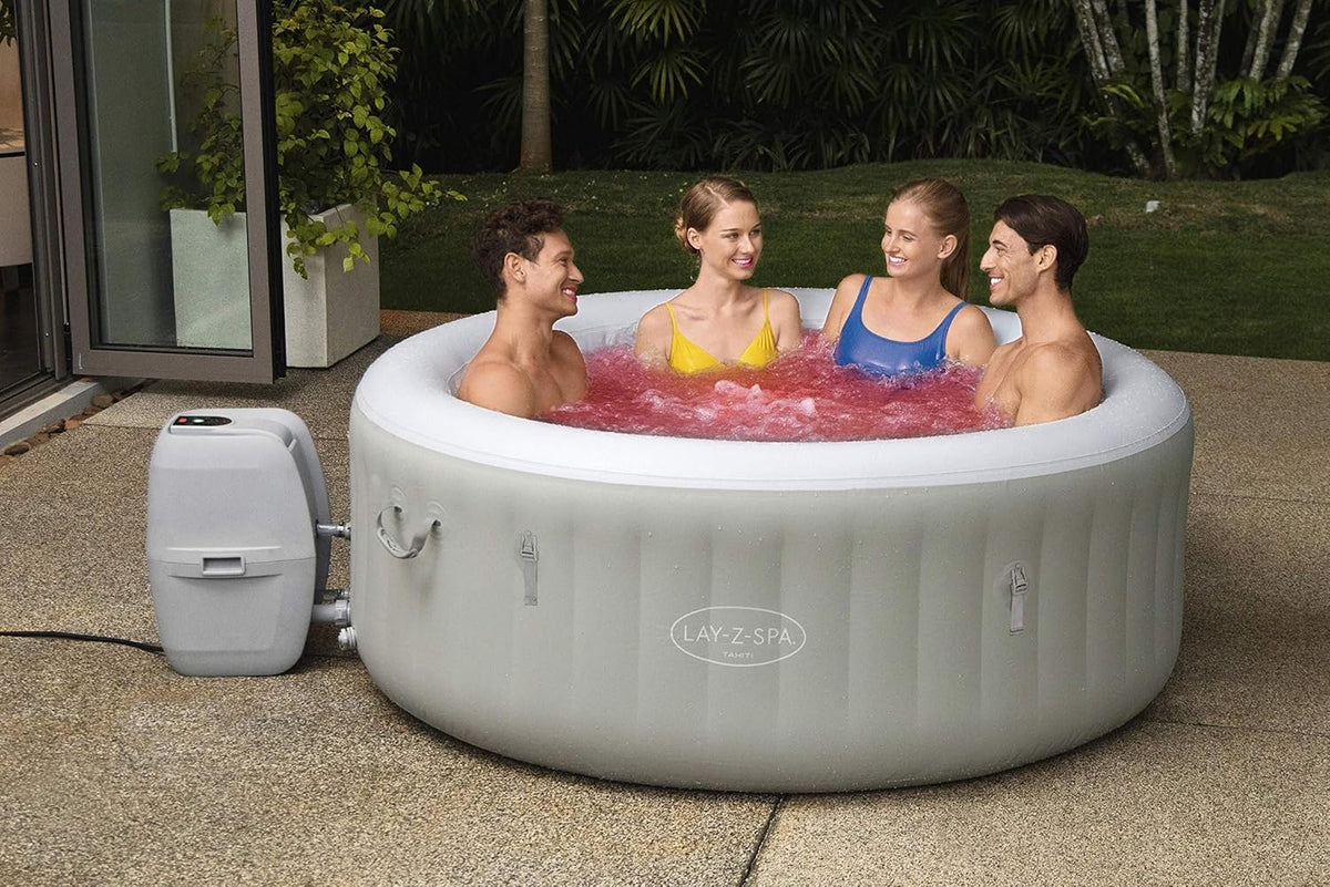 Lay-Z-Spa® Miami Airjet2 round inflatable spa - 4 people