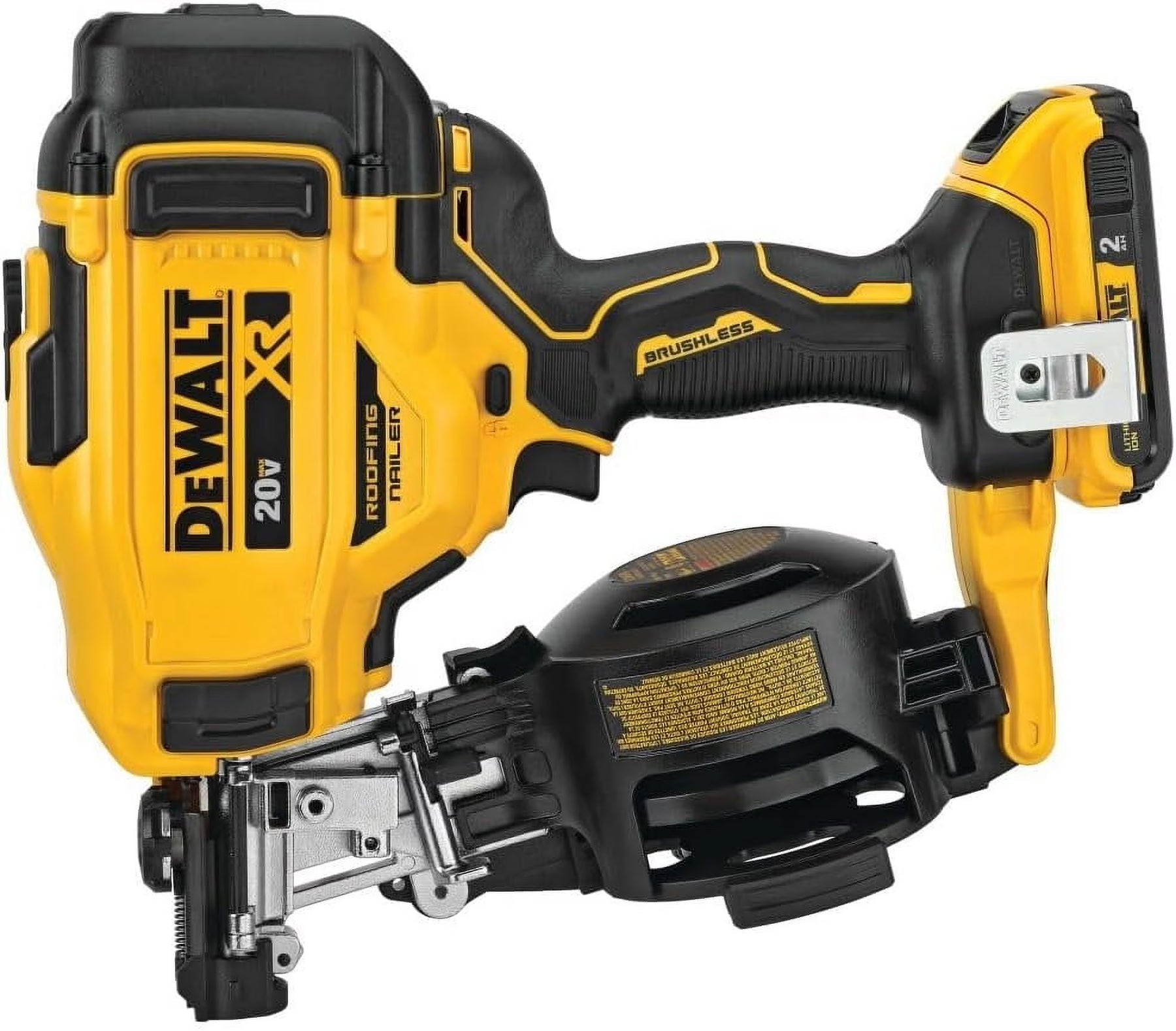 Dewalt 20V Max 15 Cordless Coil Roofing Nailer Kit - Product image 1