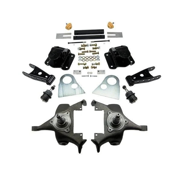 BELLTECH 818 LOWERING KITS Front And Rear Complete Kit W/O Shocks 1994-1999 Dodge Ram 1500 (Ext Cab V8 Auto Trans Only) 2 in. F/4 in. R drop W/O Shocks