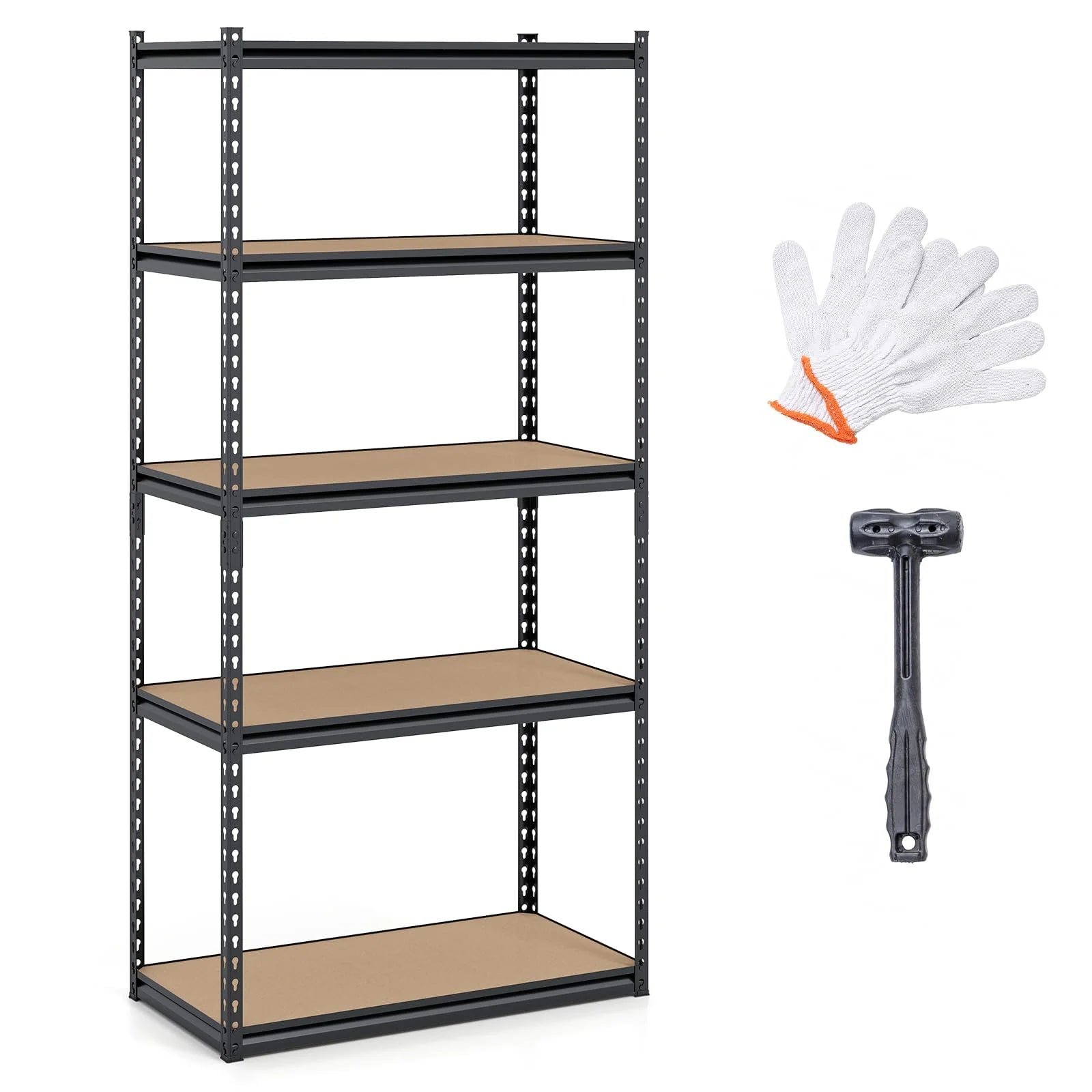Giantex Multi-Use Storage Shelf for Warehouse Pantry Kitchen (36" W x 18" D x 72" H) - Product image 1