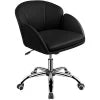 Velvet Desk Chair for Home Office, Makeup Vanity Chair with Armrests for Bedroom Modern - Product image 2