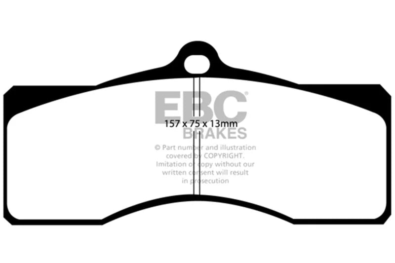 EBC - Front Redstuff Pad PN DP31155C