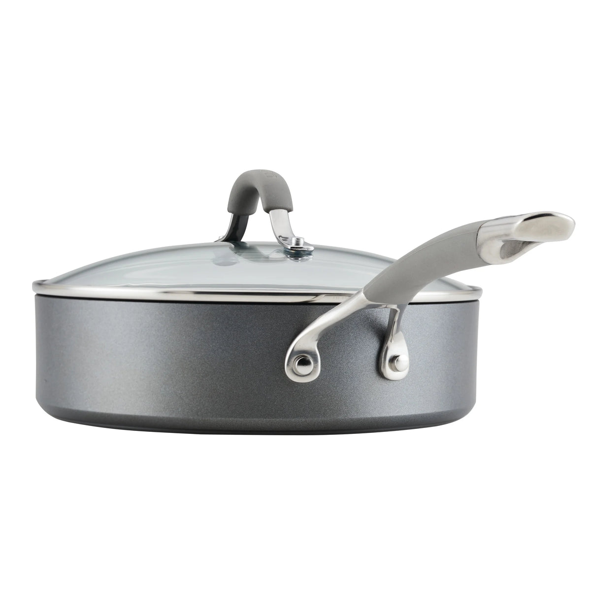 Circulon Elementum Hard - Anodized Nonstick Cookware Set, 10 - Piece, Gray - Product image 11