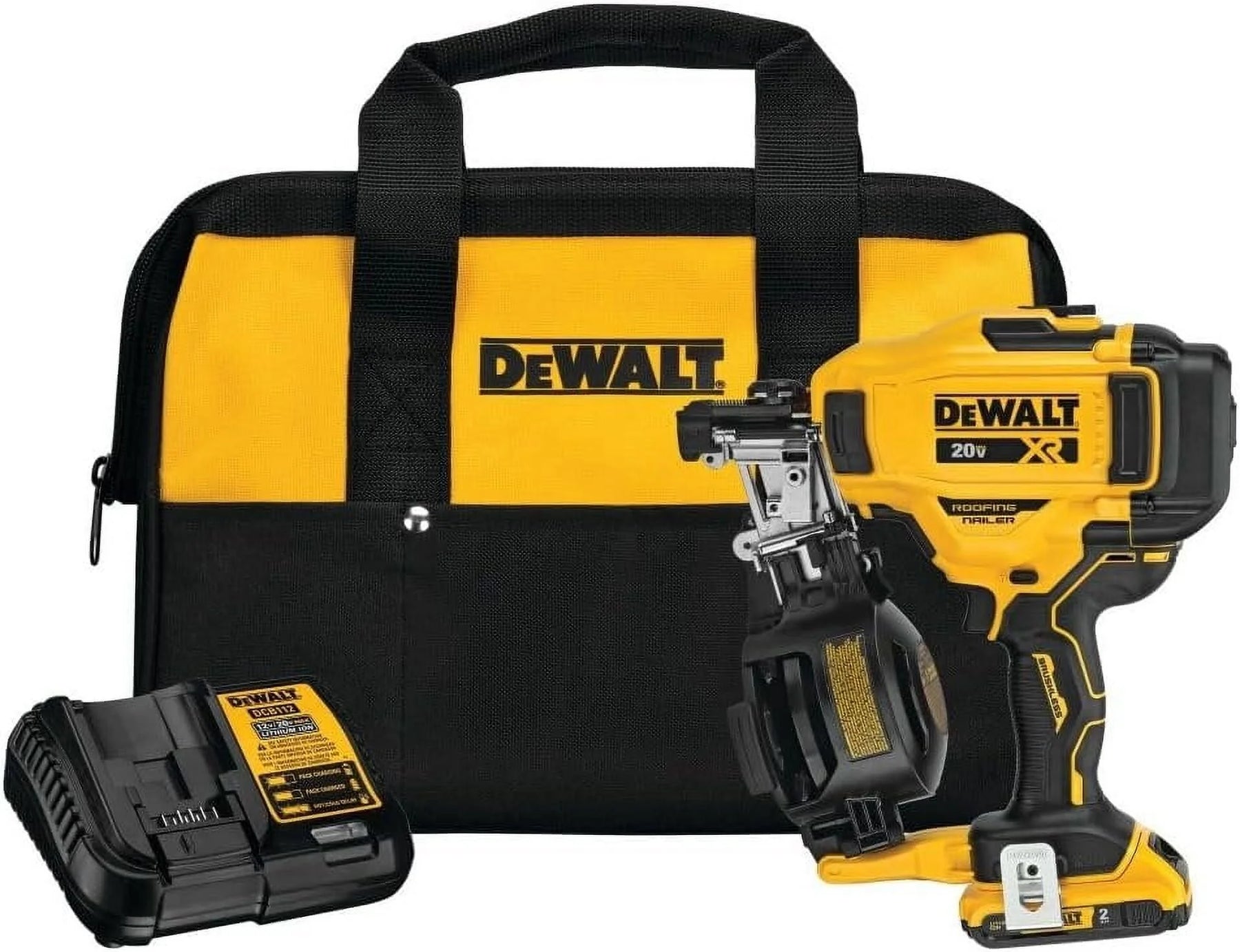 Dewalt 20V Max 15 Cordless Coil Roofing Nailer Kit - Product image 2