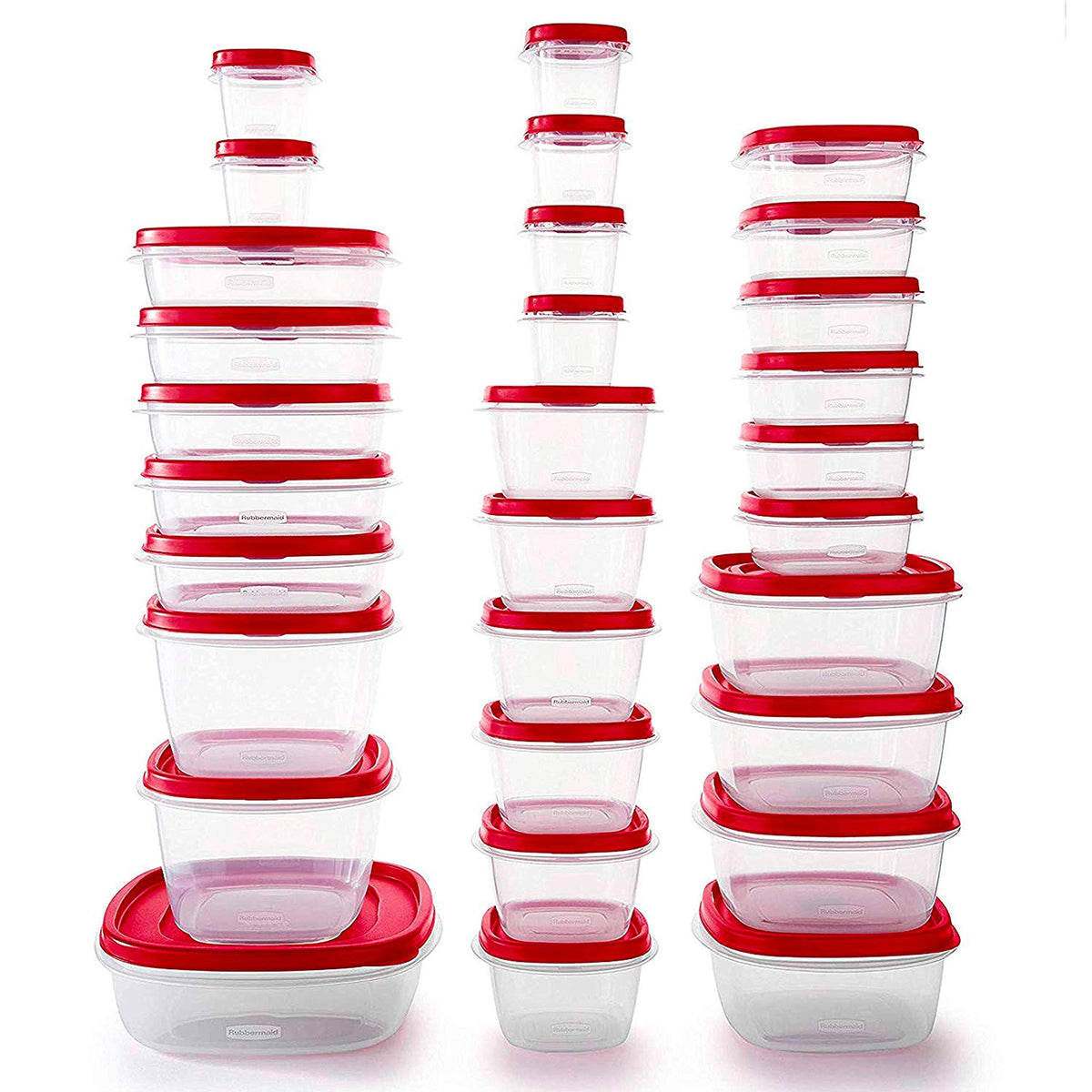 Rubbermaid Easy Find Vented Lids Food Storage Containers, Set of 30 60 Piece - Product image 1