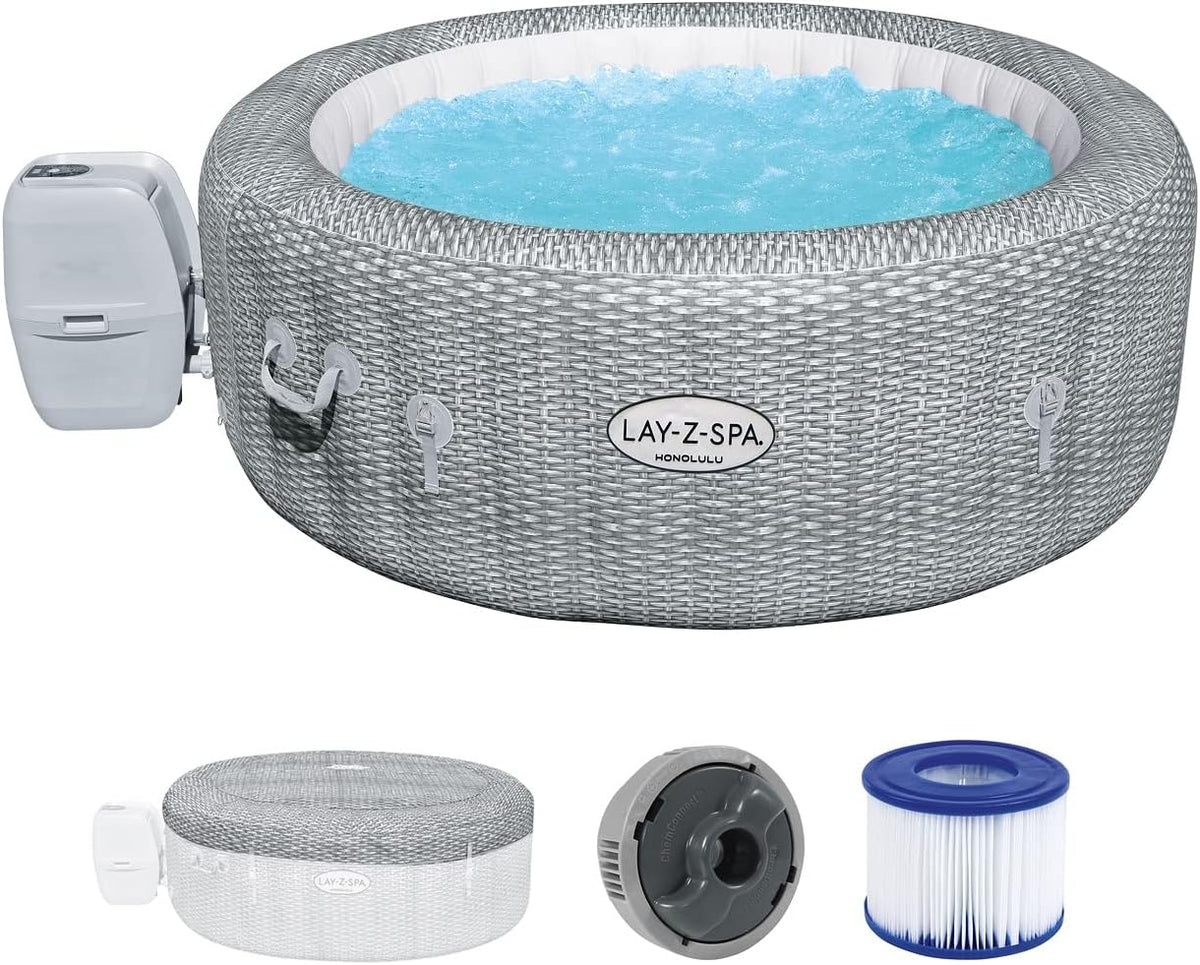Lay-Z-Spa® Miami Airjet2 round inflatable spa - 4 people