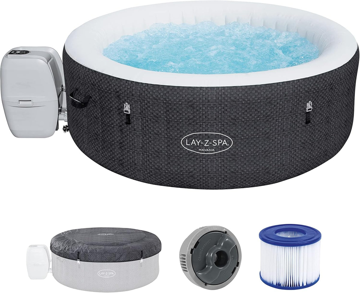 Lay-Z-Spa® Miami Airjet2 round inflatable spa - 4 people