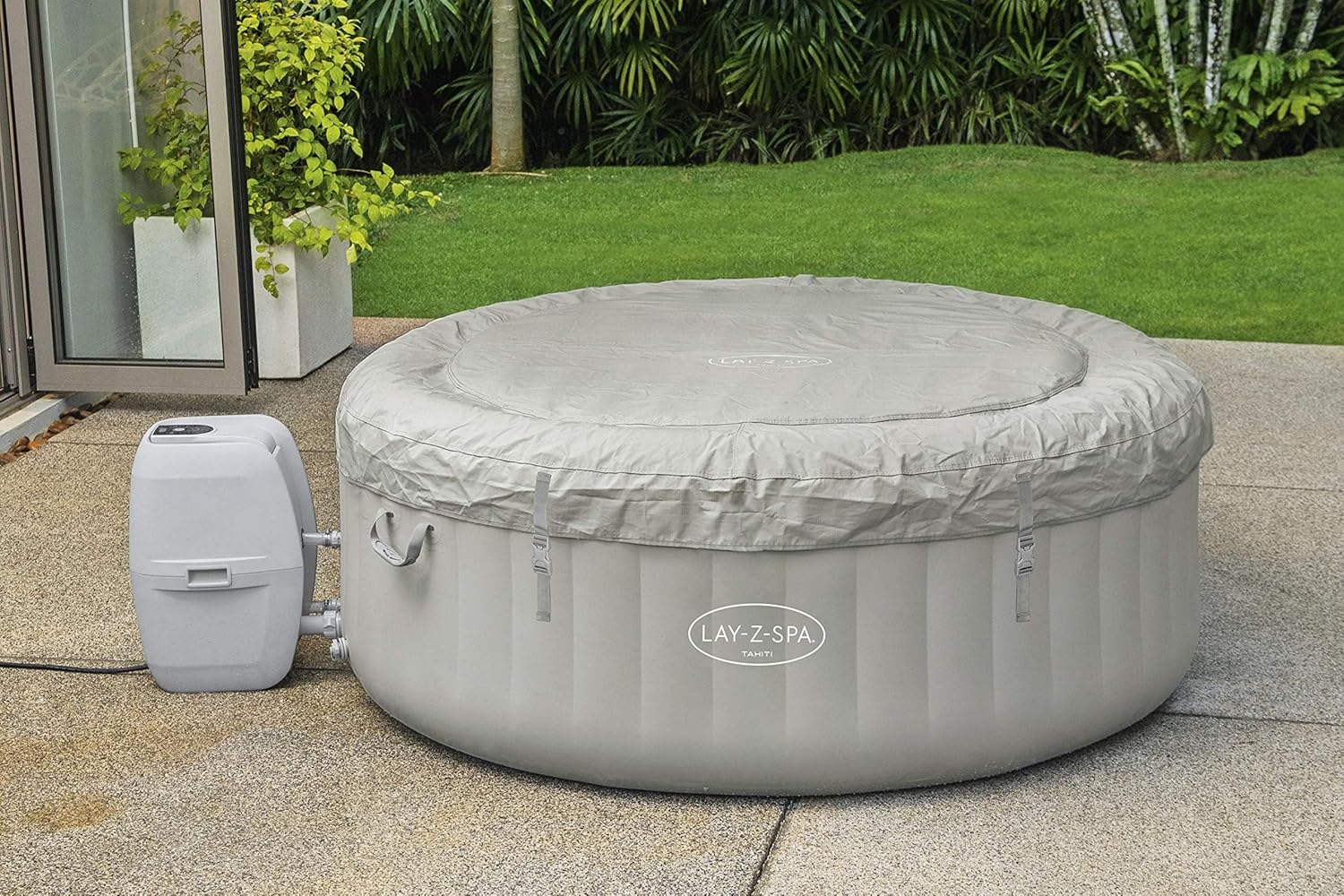 Lay-Z-Spa® Miami Airjet2 round inflatable spa - 4 people