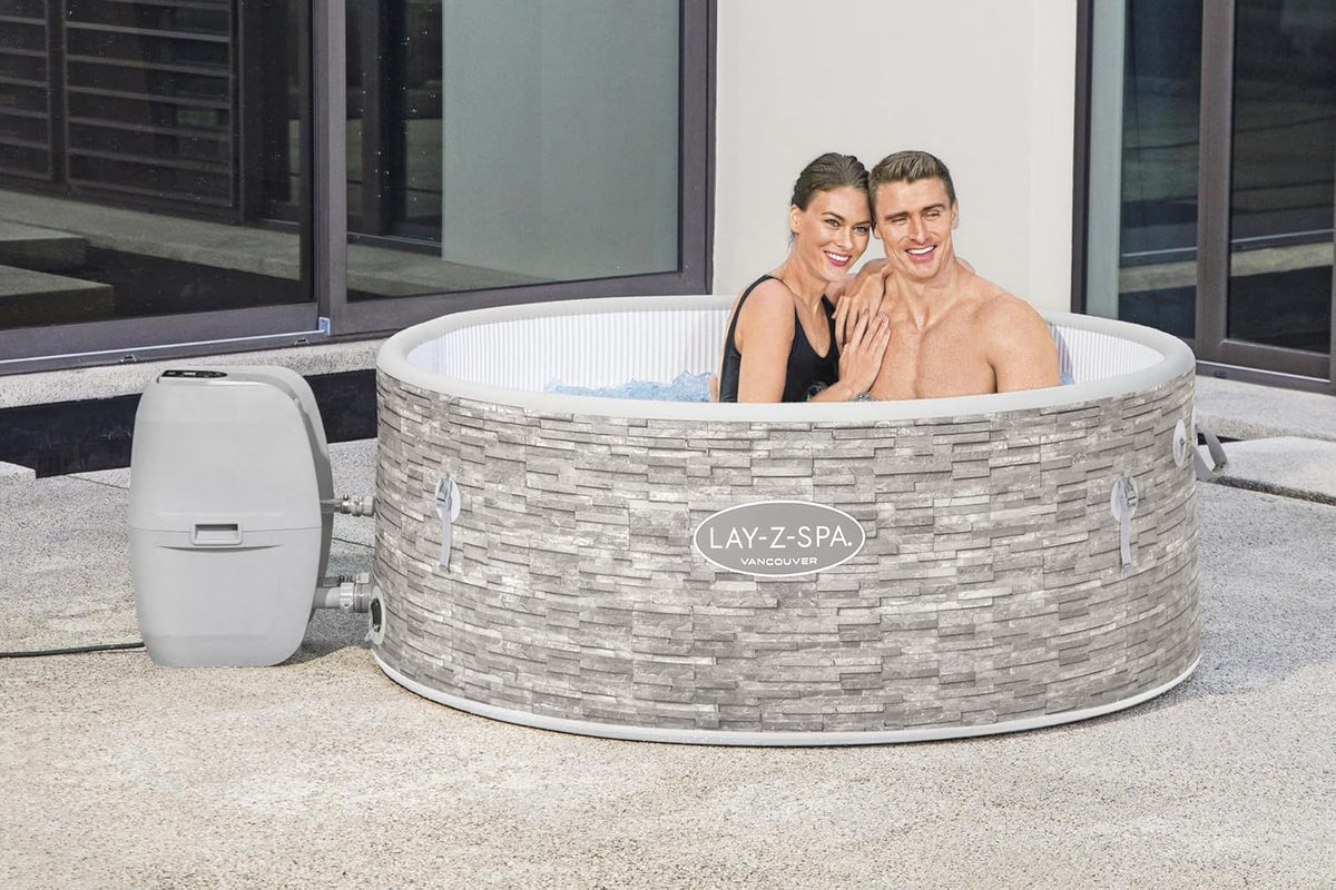 Lay-Z-Spa® Miami Airjet2 round inflatable spa - 4 people