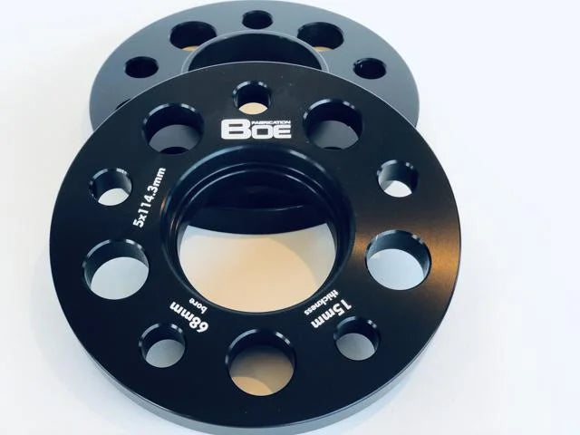 EV Wheel Spacers by BOE 6mm & 15mm
