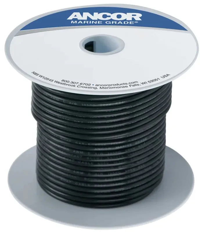 Ancor 102010 100' #16 Black Tinned Copper
