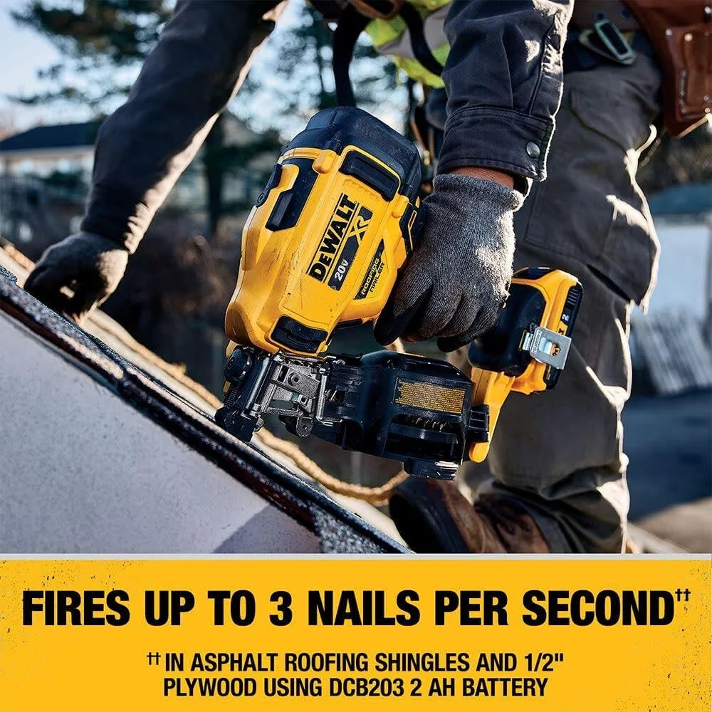Dewalt 20V Max 15 Cordless Coil Roofing Nailer Kit - Product image 4