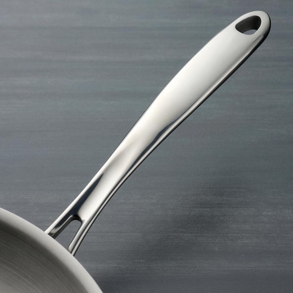 14 Piece Tri-Ply Clad Stainless Steel Cookware Set with Glass Lids - Product image 3