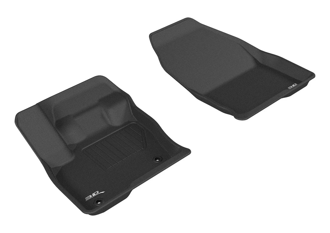 3D MAXpider L1FR09311509 - 2015-2020 Ford Edge Kagu 1st Row Floormat - Black
