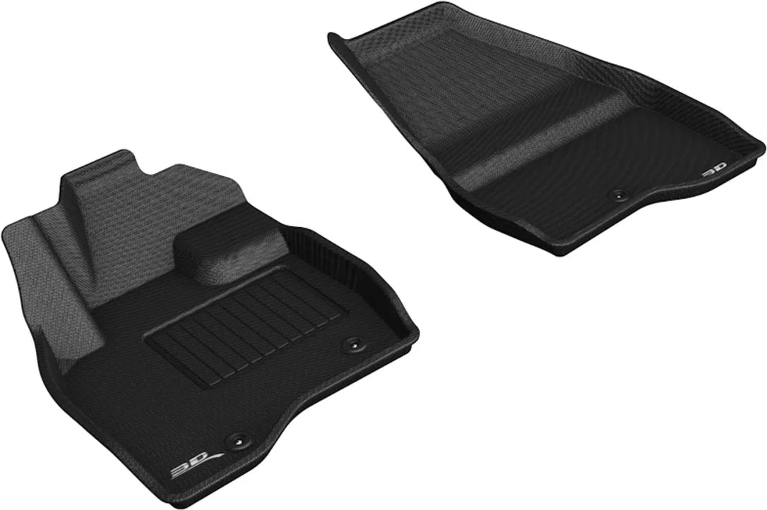 3D MAXpider L1FR11111509 - 2017-2019 Ford Explorer Kagu 1st Row Floormat - Black