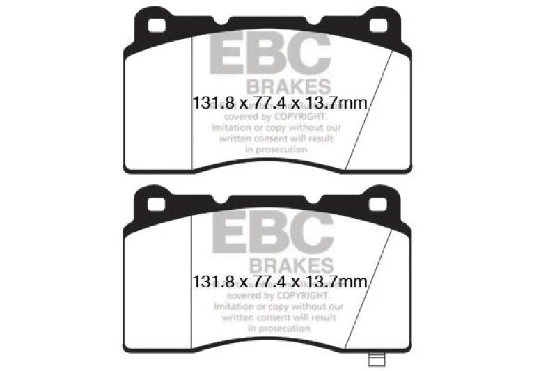 EBC - Front Redstuff Pad PN DP32147C