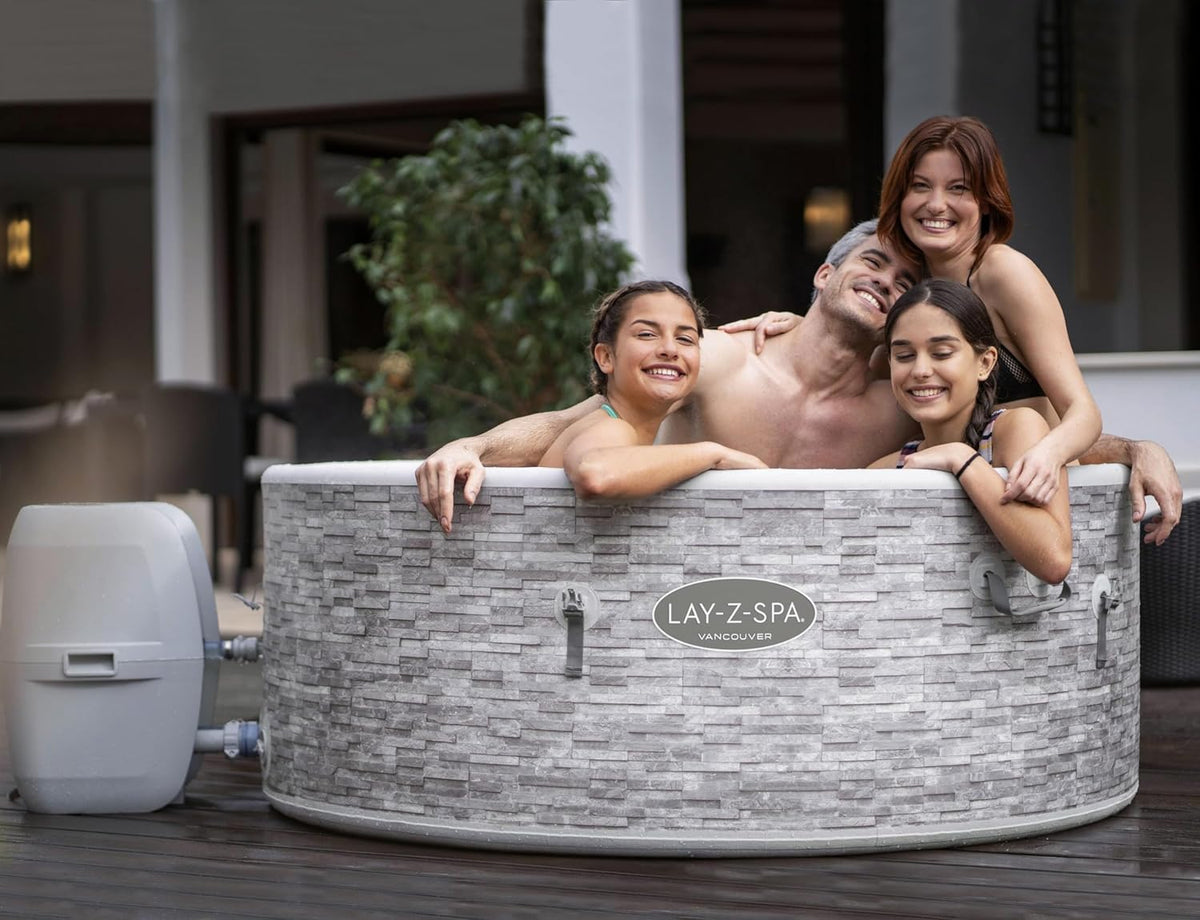 Lay-Z-Spa® Miami Airjet2 round inflatable spa - 4 people