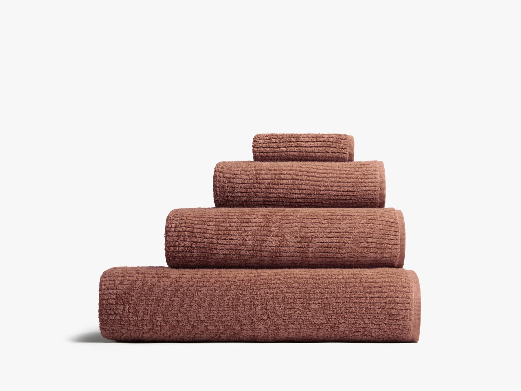 Parachute Soft Rib Bath Towel - Clay - Product image 1