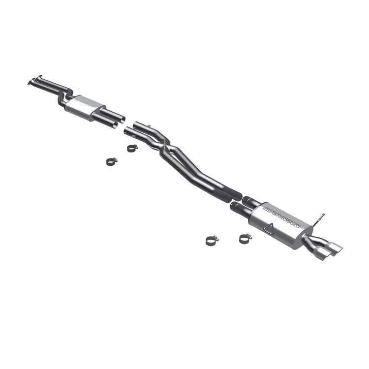 MagnaFlow Touring Series Cat-Back Performance Exhaust System - BMW E46 330I & 330Ci