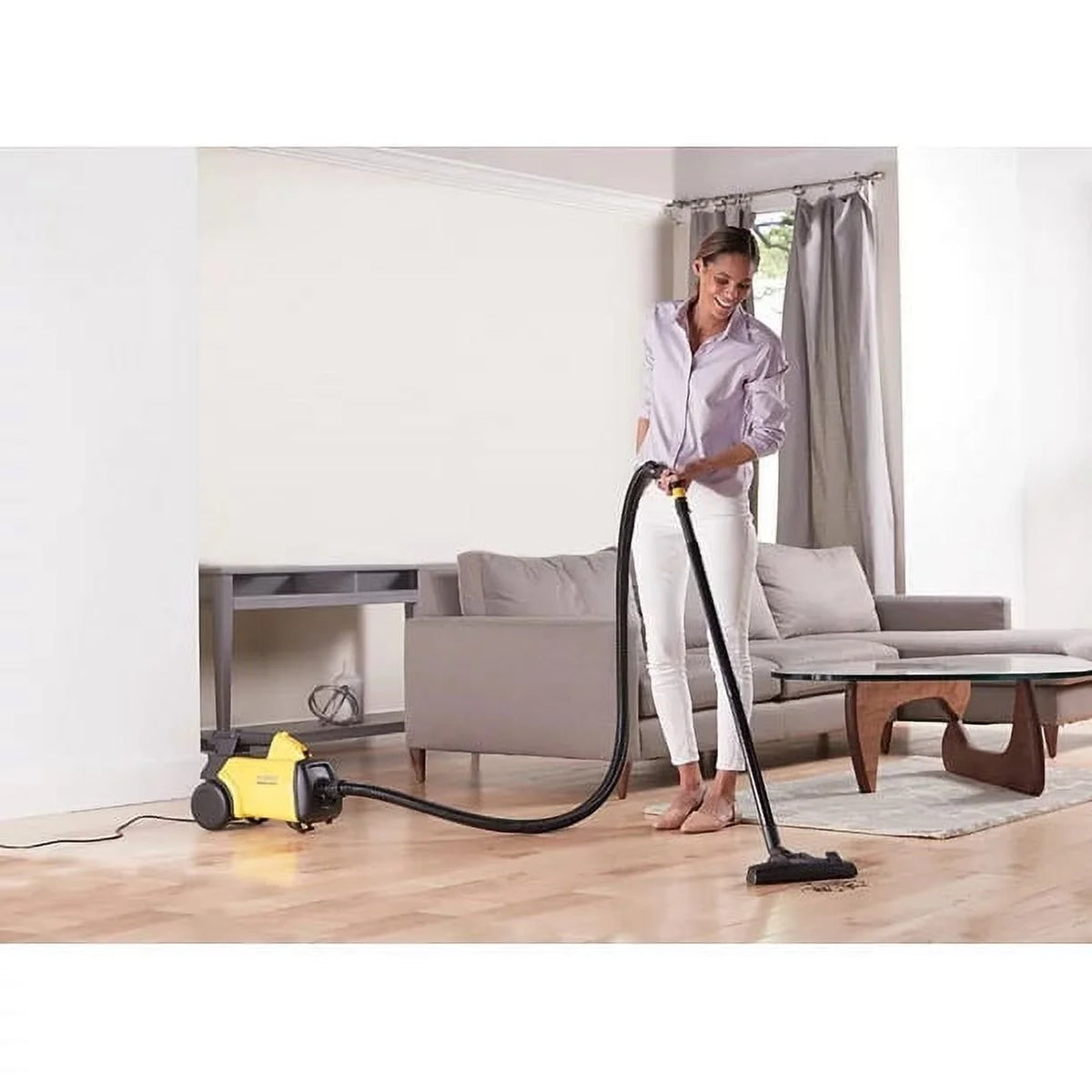 Eureka Mighty Mite 3670G Corded Canister Vacuum Cleaner, Yellow, Pet - Product image 4