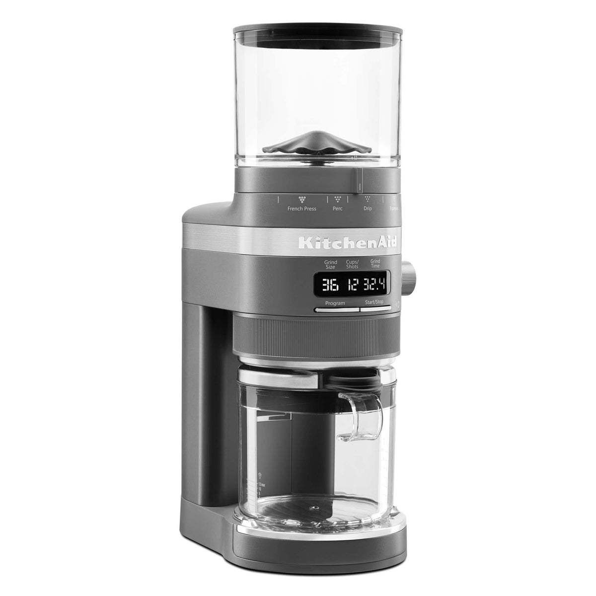 KitchenAid - Burr Coffee Grinder - Matte Charcoal Grey - Product image 1