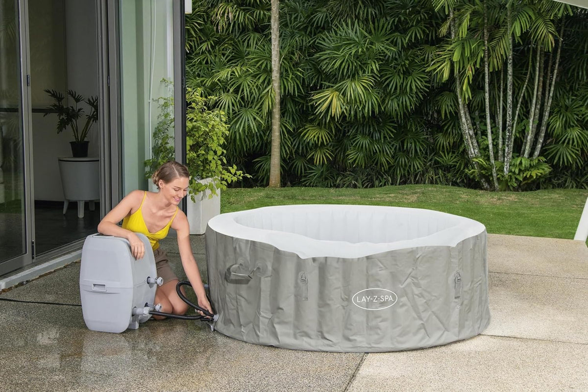 Lay-Z-Spa® Miami Airjet2 round inflatable spa - 4 people