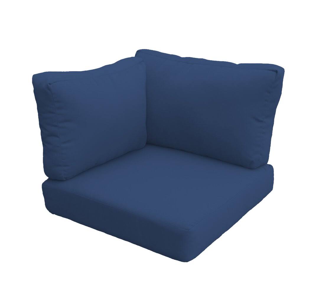 TK Classics Covers for Low-Back Corner Chair Cushions 6 Inches Thick - Product image 1
