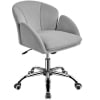 Velvet Desk Chair for Home Office, Makeup Vanity Chair with Armrests for Bedroom Modern - Product image 4