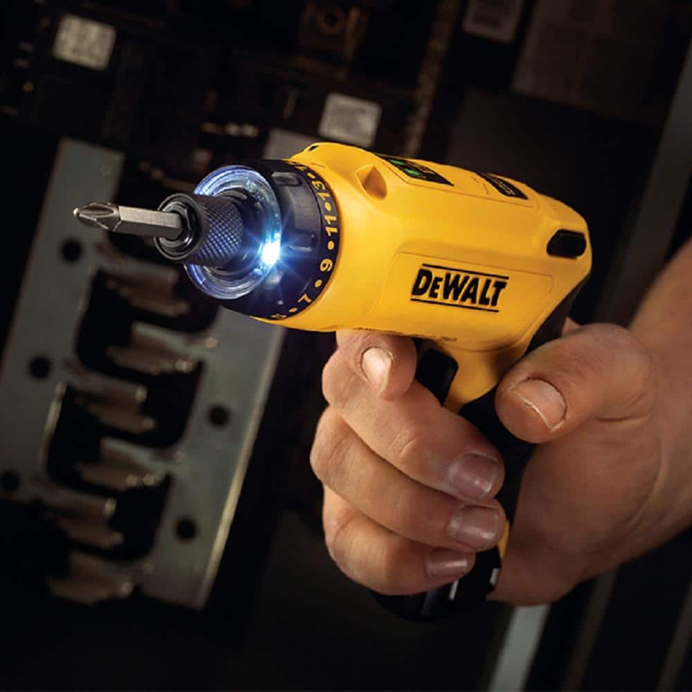 8V MAX Cordless Gyroscopic Screwdriver with Adjustable Handle. (2) 1.0Ah Batteries. Charger - Product image 8