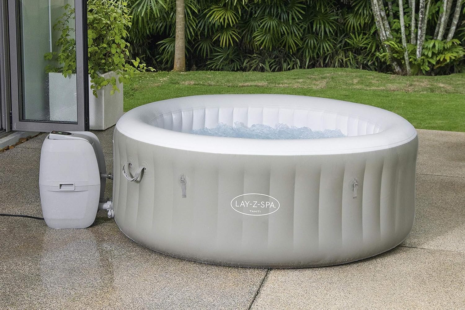 Lay-Z-Spa® Miami Airjet2 round inflatable spa - 4 people