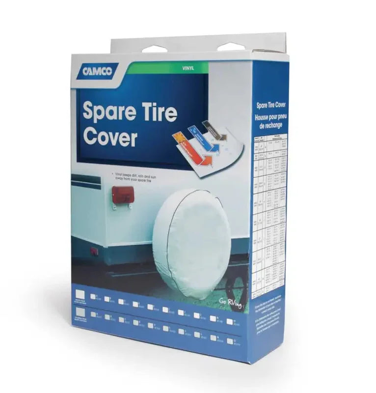 45345 Camco Spare Tire Cover Fits 28 Inch Diameter Tires