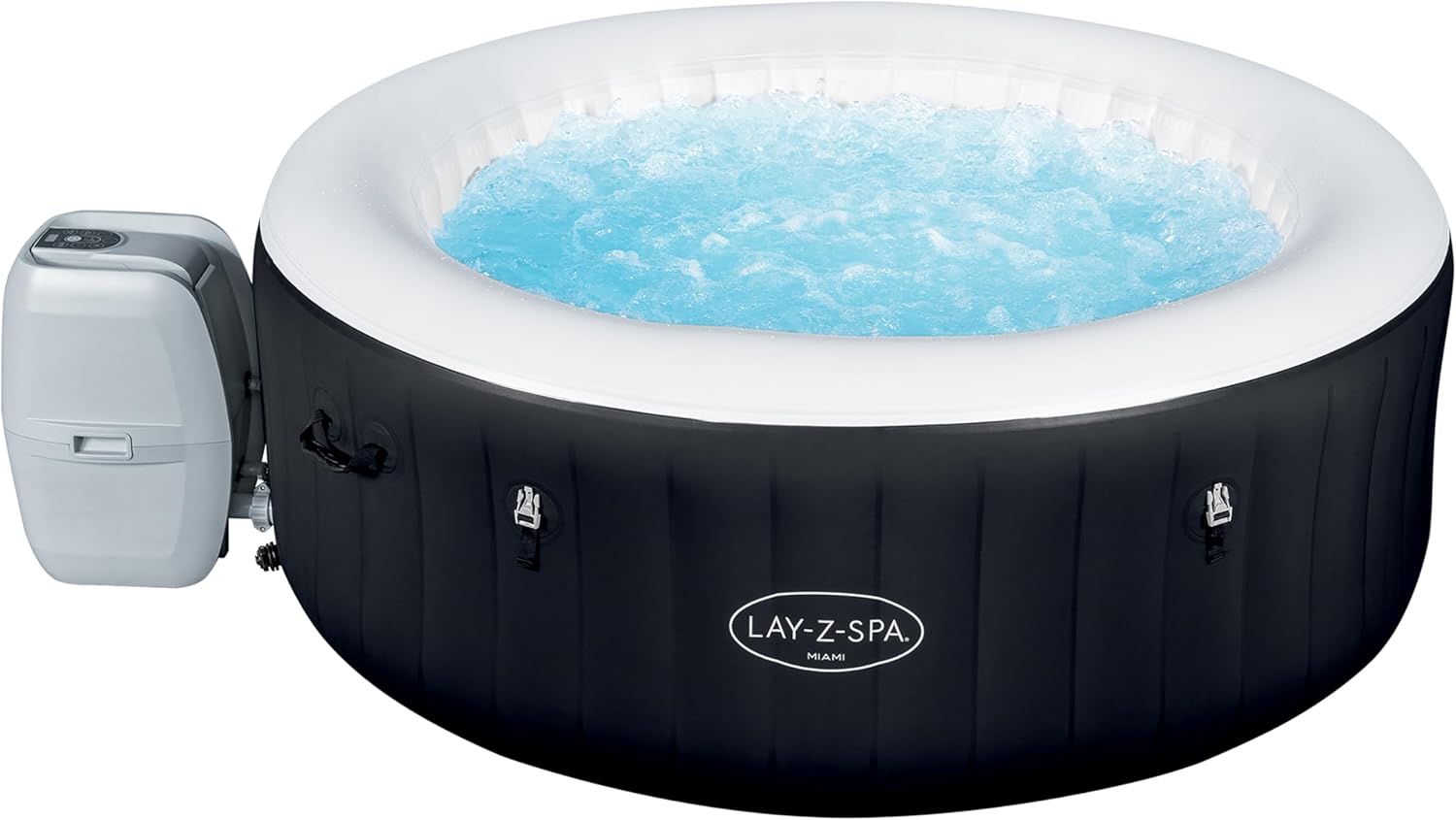 Lay-Z-Spa® Miami Airjet2 round inflatable spa - 4 people