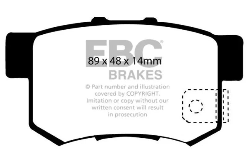 EBC - Rear Redstuff Pad PN DP31193C