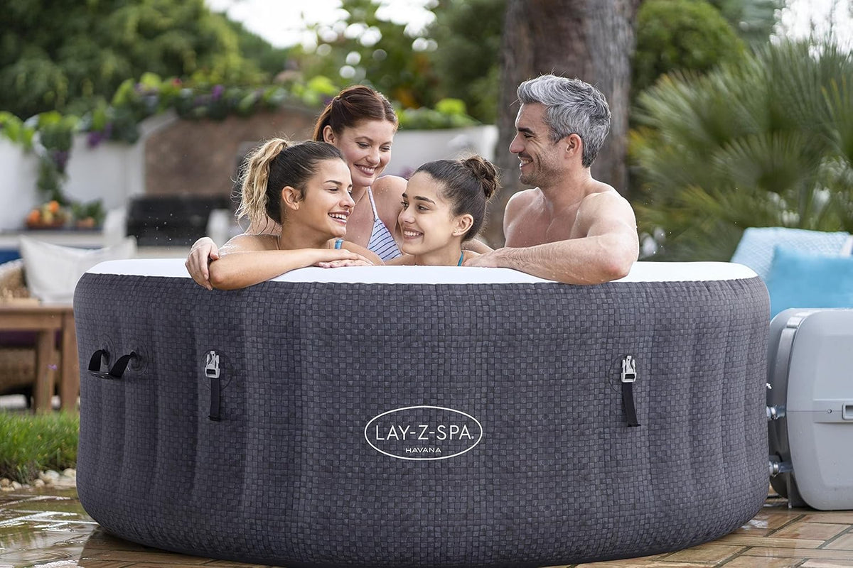 Lay-Z-Spa® Miami Airjet2 round inflatable spa - 4 people