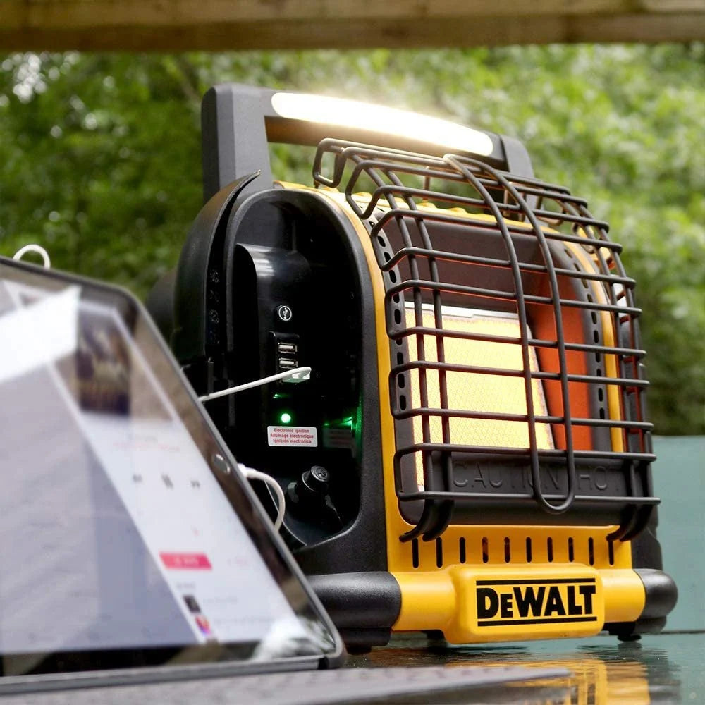 DEWALT DXH12B Portable Heater, Yellow - Product image 5