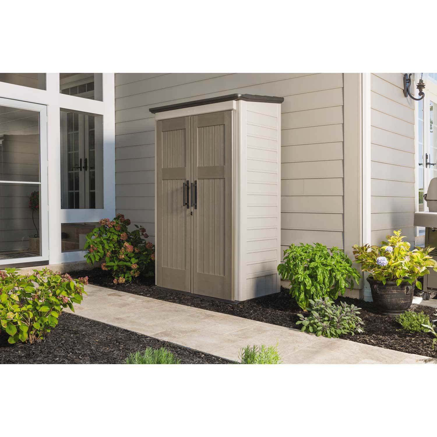 Rubbermaid Outdoor Storage Shed, 52 Cu.Ft., Weather-Resistant, Lockable Doors - Product image 4