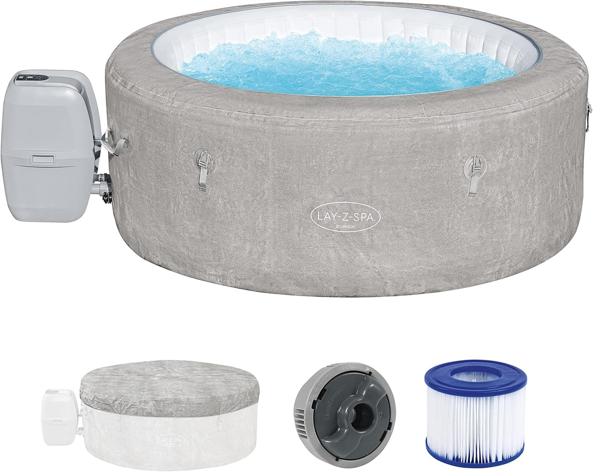 Lay-Z-Spa® Miami Airjet2 round inflatable spa - 4 people