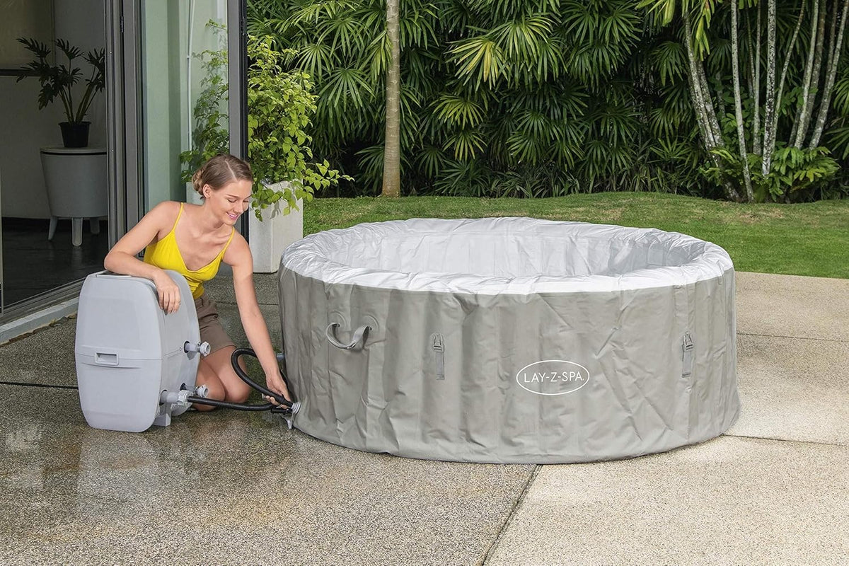 Lay-Z-Spa® Miami Airjet2 round inflatable spa - 4 people