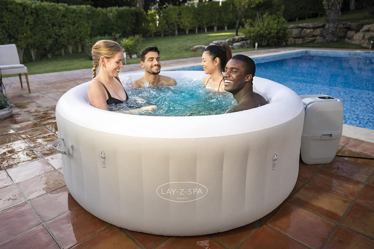 Lay-Z-Spa® Miami Airjet2 round inflatable spa - 4 people